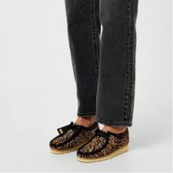 Clarks Wallabee Leopard Print. Brand New. Womens Size: 7 - Picture 3 of 8